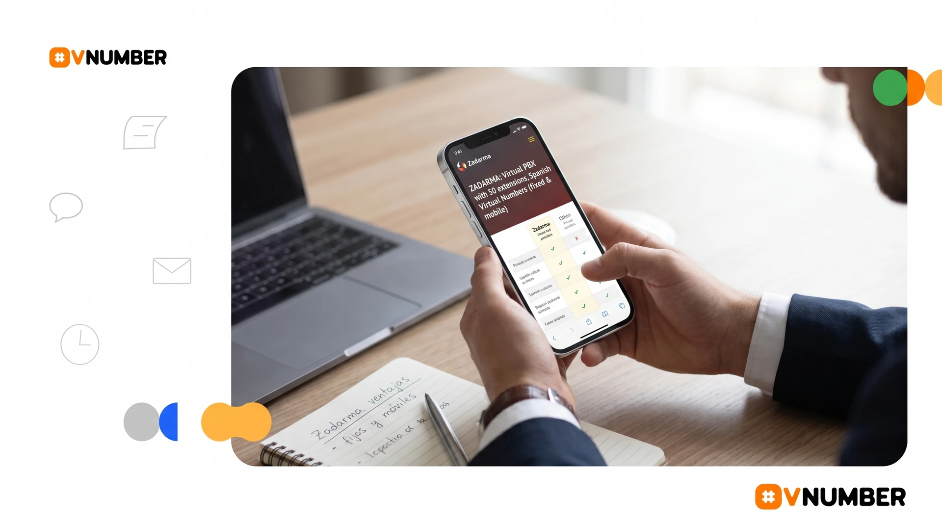 Zadarma, proveedor de números virtuales españoles, centralita gratuita y múltiples funcionalidades para empresas.