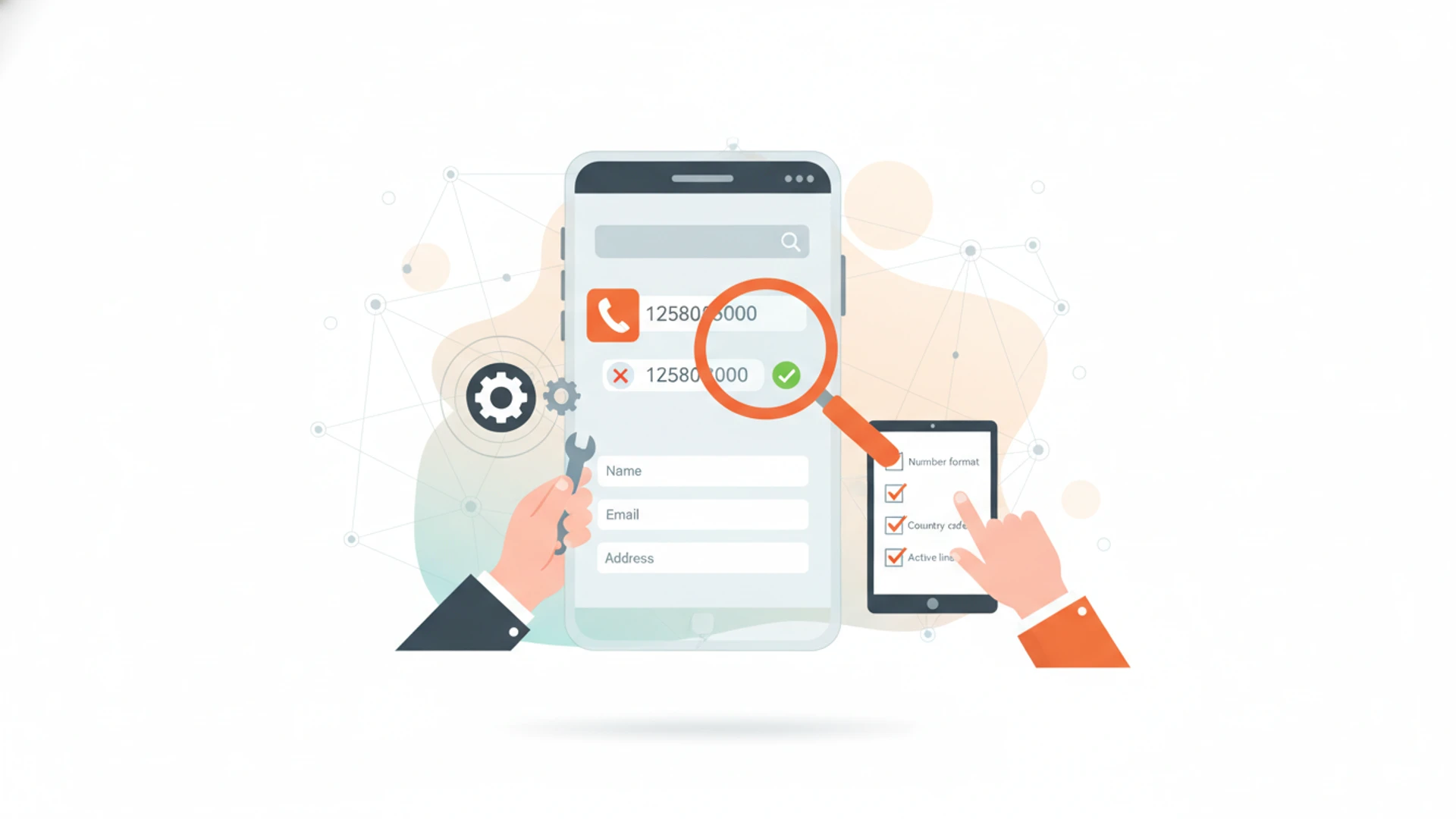 Adjust phone number settings and verification details to resolve application block before resubmission.