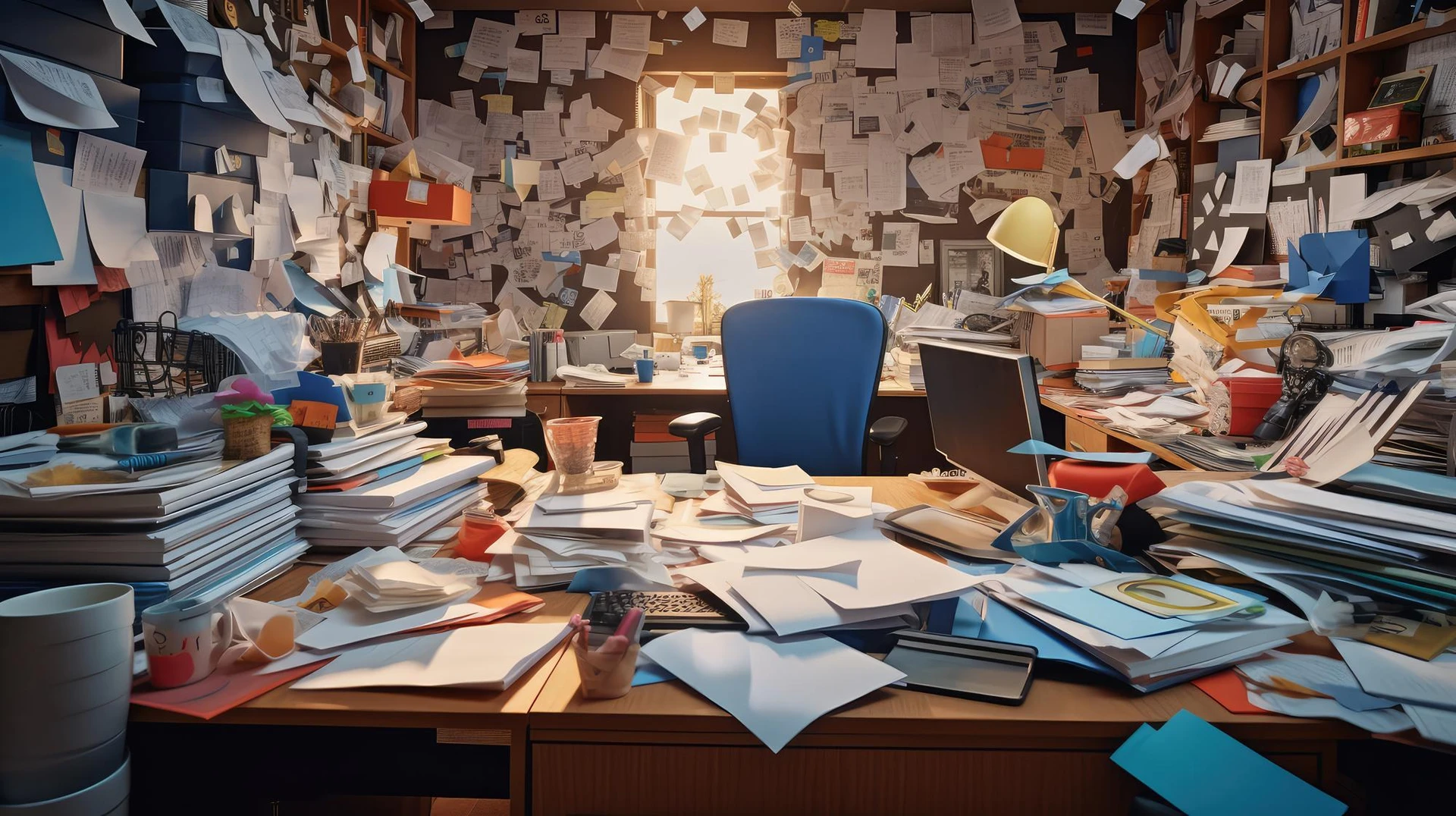 chaos office maze