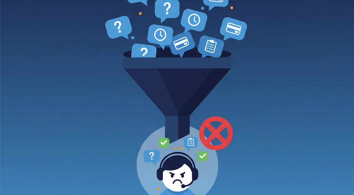 Consultas frecuentes en un contact center sobre pedidos, horarios y trámites usuales de atención al cliente.