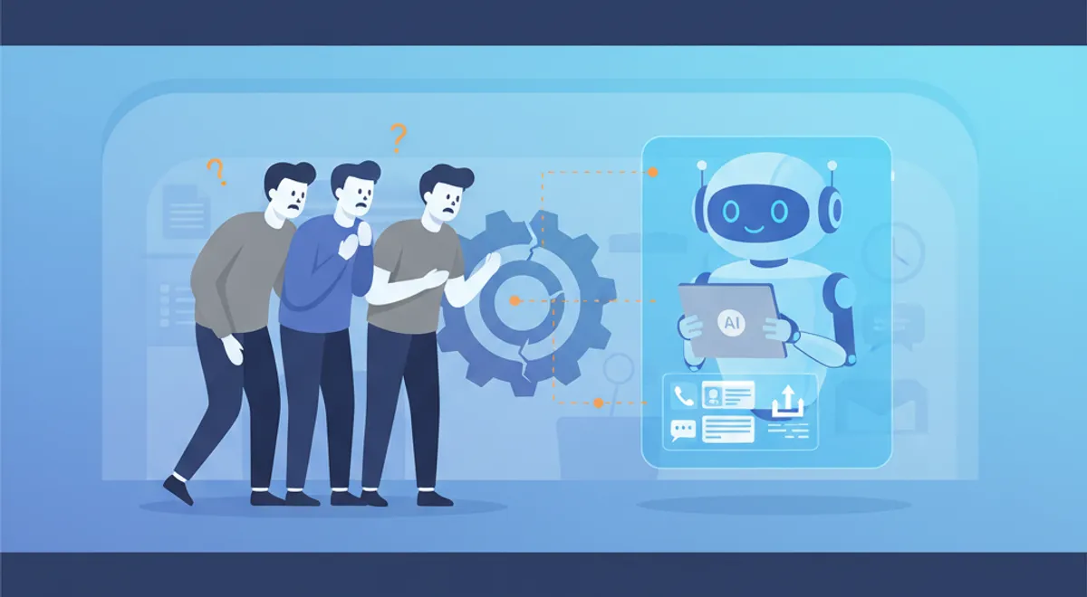 El miedo al reemplazo obstaculiza decisiones sobre la incorporación de IA en empresas de cobranza.