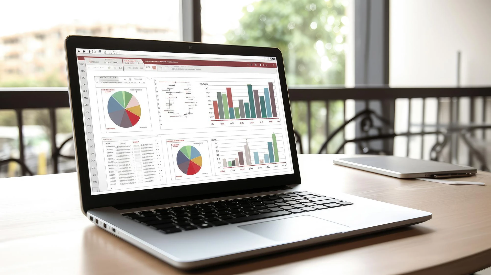 Sleek Laptop Showcasing Data Analytics Insight