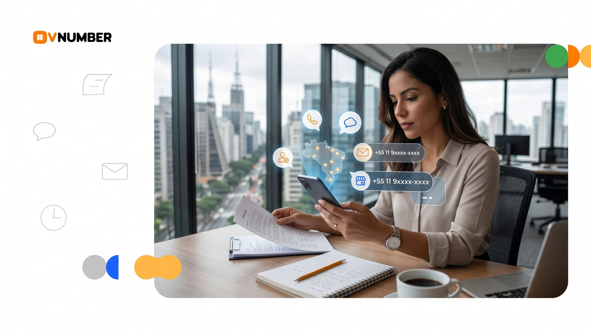 Número virtual en Brasil: guía para elegir el mejor para tu negocio y cómo funciona.