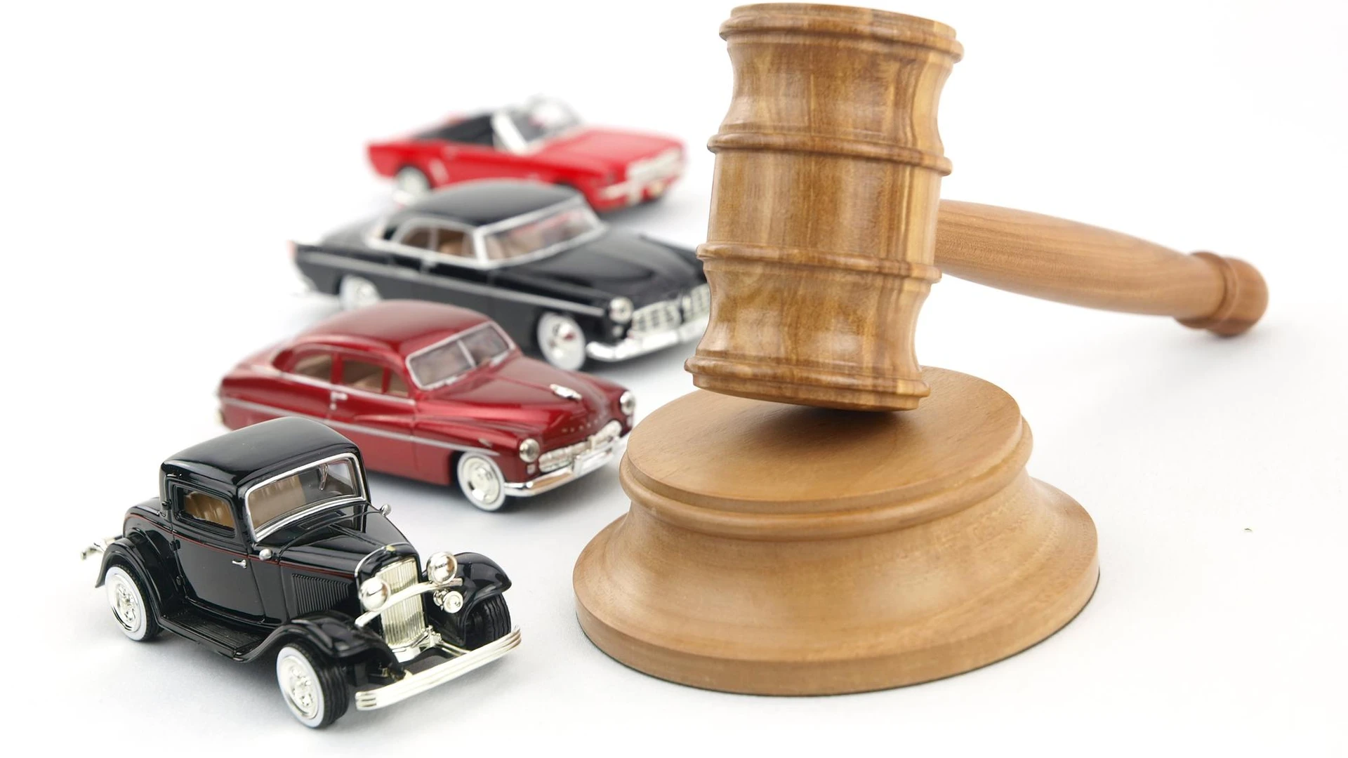 Gavel auction and cars