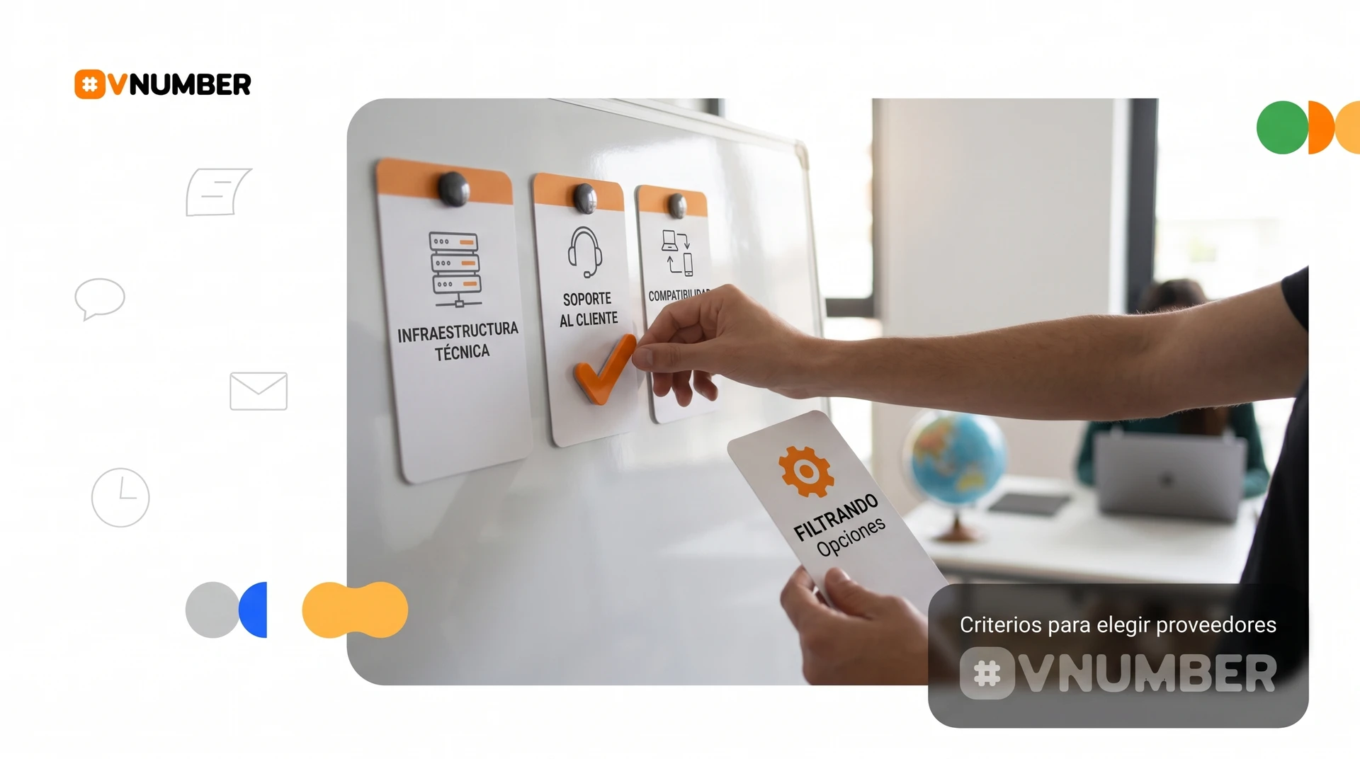 Tres criterios técnicos para seleccionar proveedores de números virtuales mexicanos que se ajusten a tus necesidades.